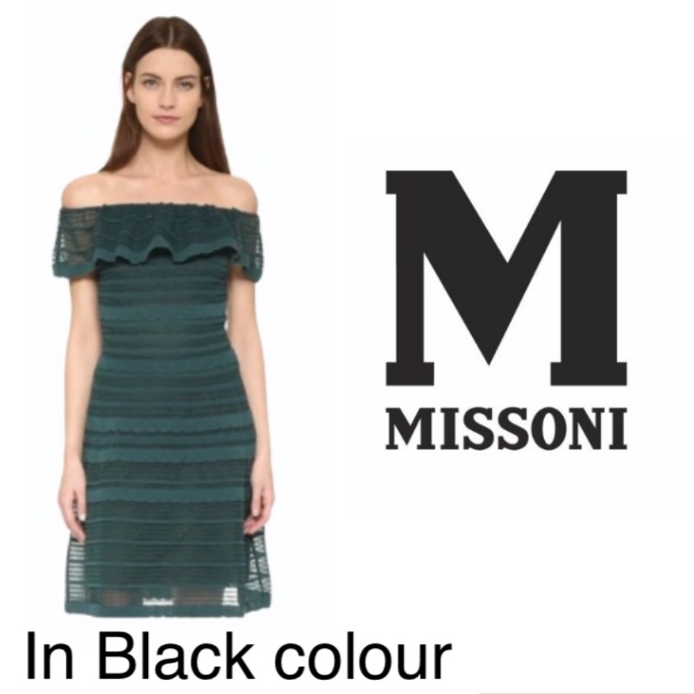 ❤️ NEW MISSONI Scallop Hem Dress - Picture 3 of 16